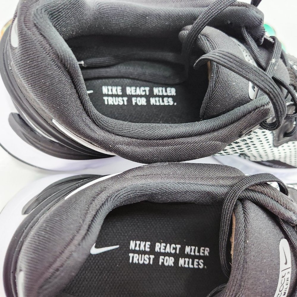 Nike React Miler 3 Men's Sneaker Shoe Limited Edition Athletic White DD0490-101 - Picture 16 of 16